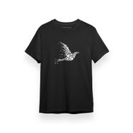 Tshirthane Black Bird Icon Siyah Erkek T-shirt