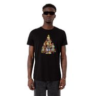 Tshirthane Book Lovers Christmas Siyah Erkek T-shirt