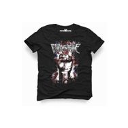 Tshirthane Bullet For My Valentine Rock Metal Müzik Baskılı Dar Kesim Slim Fit Erkek T-Shirt