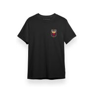 Tshirthane Cowboy Bebop See You Space Cowbow Patch Logo Siyah Kısa Kol Erkek T-shirt