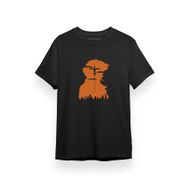 Tshirthane Cowboy Bebop Spike Spiegel Vintage Space Siyah Kısa Kol Erkek T-shirt