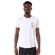 Tshirthane DNA Sarı Kırmızı Beyaz Bisiklet Yaka Erkek T-shirt
