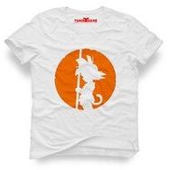 Tshirthane Dragon Ball Son Goku Beyaz Erkek Tshirt
