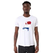 Tshirthane Euro 24 Netherlands Beyaz Erkek T-shirt