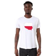 Tshirthane Euro 24 Poland Beyaz Erkek T-shirt