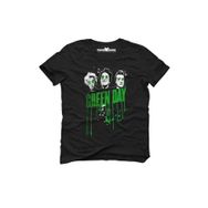 Tshirthane Green Day Rock Metal Müzik Baskılı Dar Kesim Slim Fit Erkek T-Shirt