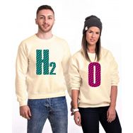 Tshirthane H2 O 2'li Sevgili Sweatshirt
