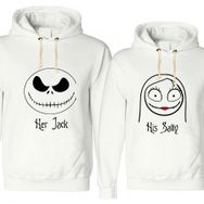 Tshirthane Her Jack His Sally Sevgili Kombinleri Sweatshirt Kombini