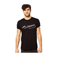 Tshirthane K.atatürk İmza Siyah Erkek T-shirt