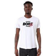 Tshirthane Khamzat Chimaev Borz Claw Beyaz Bisiklet Yaka Erkek T-shirt