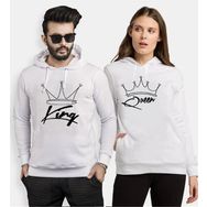 Tshirthane King Taç Queen 2'li Sevgili Sweatshirt