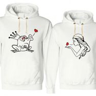 Tshirthane Kurbağa Prens Sevgili Kombinleri Sweatshirt Kombini