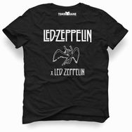 Tshirthane Led Zeppelin Angel Black Siyah Erkek T-shirt