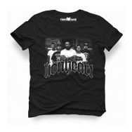 Tshirthane Lionheart Band Siyah Erkek T-shirt