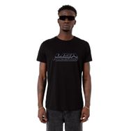 Tshirthane Lisa Rockstar Siyah Erkek T-shirt