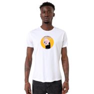 Tshirthane Meovv Meow Beyaz Bisiklet Yaka Erkek T-shirt