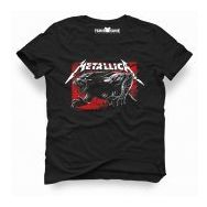 Tshirthane Metallica Germany Post Siyah Erkek T-shirt