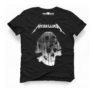 Tshirthane Metallica Skull Siyah Erkek T-shirt