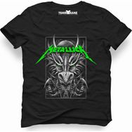 Tshirthane Metallica Stockholm Poster Sweden Siyah Erkek T-shirt