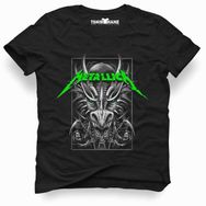 Tshirthane Metallica Stockholm Poster Sweden Siyah Erkek T-shirt