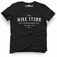 Tshirthane Mike Tyson İron Siyah Erkek T-shirt