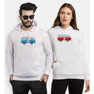 Tshirthane Minibüs T1 Sevgili 2'li Sevgili T-shirt