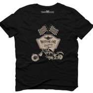 Tshirthane Motor Oil Siyah Erkek T-shirt