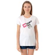 Tshirthane Mr Beast Dollar Bill Beyaz Kadın Bisikletyaka T-shirt