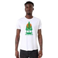 Tshirthane Mr Beast Team Trees Beyaz Bisiklet Yaka Erkek T-shirt