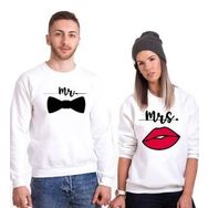Tshirthane Mrpapyon Mrs 2'li Sevgili Sweatshirt