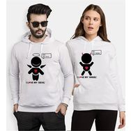 Tshirthane My Devil My Angel 2'li Sevgili T-shirt