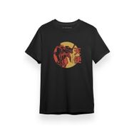 Tshirthane Neon Genesis Evangelion Retro Vintage Siyah Erkek T-shirt