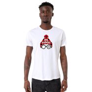 Tshirthane Oh Fudge Christmas Beyaz Bisiklet Yaka Erkek T-shirt