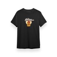 Tshirthane Ozark Music Festival 1974 Logo Siyah Kısa Kol Erkek T-shirt