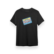 Tshirthane P17206S6539 Mamamoo Retro Casette Tape Siyah Kısa Kol Erkek T-shirt