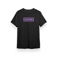 Tshirthane P17209S9064 Mamamoo Logo Siyah Kısa Kol Erkek T-shirt