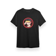 Tshirthane P17212S567 Love Live Anime Superstar Circle Red Siyah Kısa Kol Erkek T-shirt