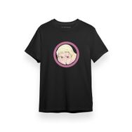Tshirthane P17213S8946 Love Live Anime Superstar Circle Pink Siyah Kısa Kol Erkek T-shirt