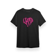 Tshirthane P17242S7829 Kısa Kol Siyah Erkek T-shirt