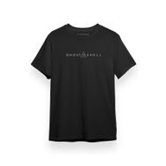 Tshirthane P17264S7737 Ghost in the Shell Anime White Logo Siyah Kısa Kol Erkek T-shirt