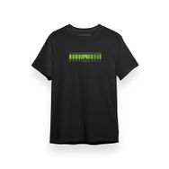 Tshirthane P17268S8244 Ghost in the Shell Anime Matrix Style Siyah Kısa Kol Erkek T-shirt