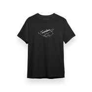 Tshirthane P17296S2767 Kısa Kol Siyah Erkek T-shirt