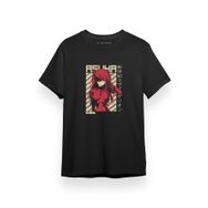 Tshirthane P17311S2479 Neon Genesis Evangelion Asuka Poster Siyah Erkek T-shirt