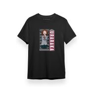 Tshirthane P17312S1411 My Hero Academia Uravity Ochaco Uraraka Art Siyah Erkek T-shirt