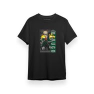 Tshirthane P17318S5835 My Hero Academia Anime Kacchan Katsuki Bakugo Art Siyah Erkek T-shirt