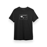Tshirthane P17332S5230 Kung Fu Panda Skadoosh Siyah Kısa Kol Erkek T-shirt