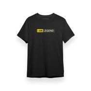 Tshirthane P17346S1623 I am Legend Logo Siyah Kısa Kol Erkek T-shirt