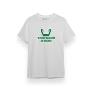Tshirthane P17442S3207 Kısa Kol Beyaz Erkek T-shirt