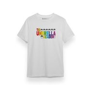 Tshirthane P17473S1467 The Umbrella Academy Rainbow Logo Beyaz Kısa Kol Erkek T-shirt