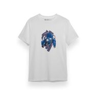 Tshirthane P17482S6069 Ghost in the Shell Anime Tachicoma Kısa Kol Erkek Beyaz T-shirt